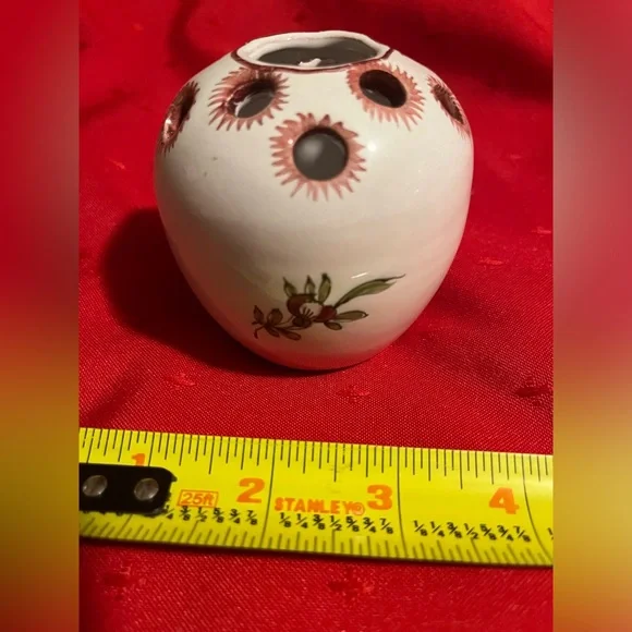 Vintage vase Lallier a Moustier France with signature, new